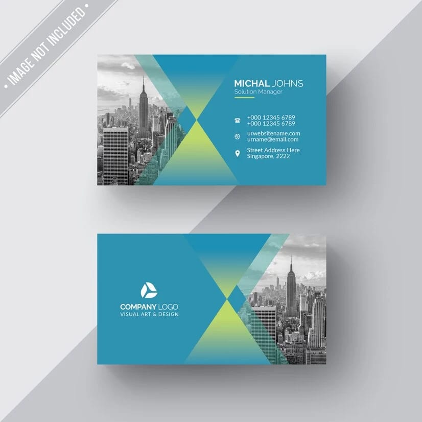 Freebie: Modern Business Card PSD Template