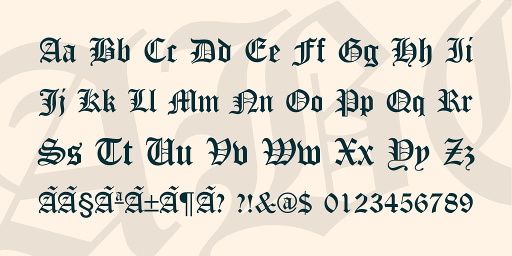 canterbury-font