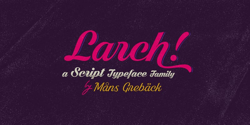 dark-larch-font