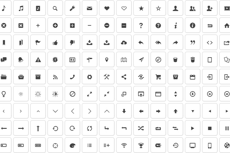 fontello-icon-set
