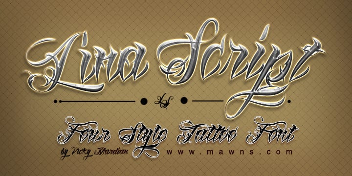 lina-script-font