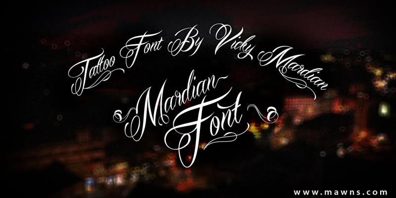 mardian-demo-font
