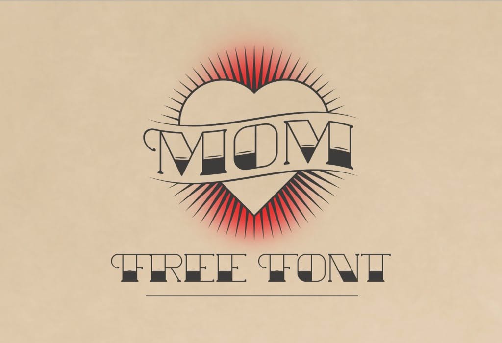 mom-tattoo-font