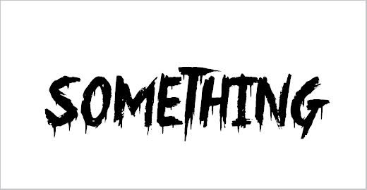 something-strange-font