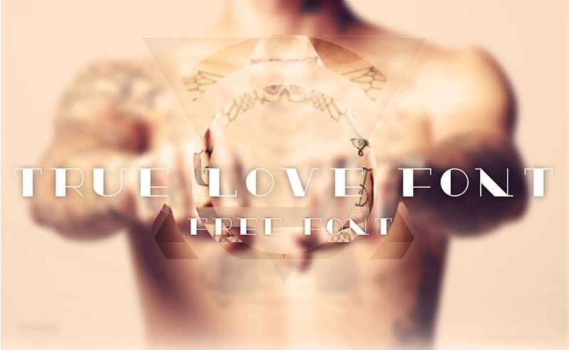 true-love-tattoo-font