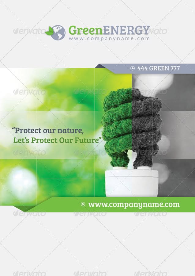 green-energy-brochure-template