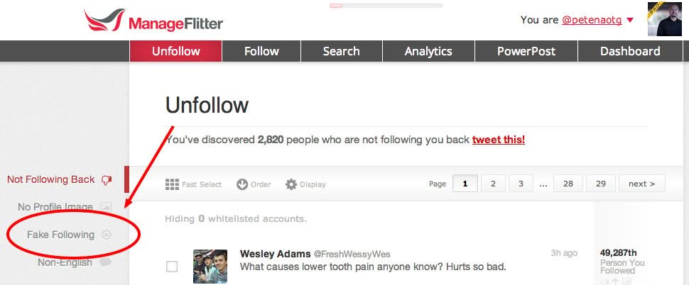manageflitter-twitter-tools-to-unfollow-non-followers