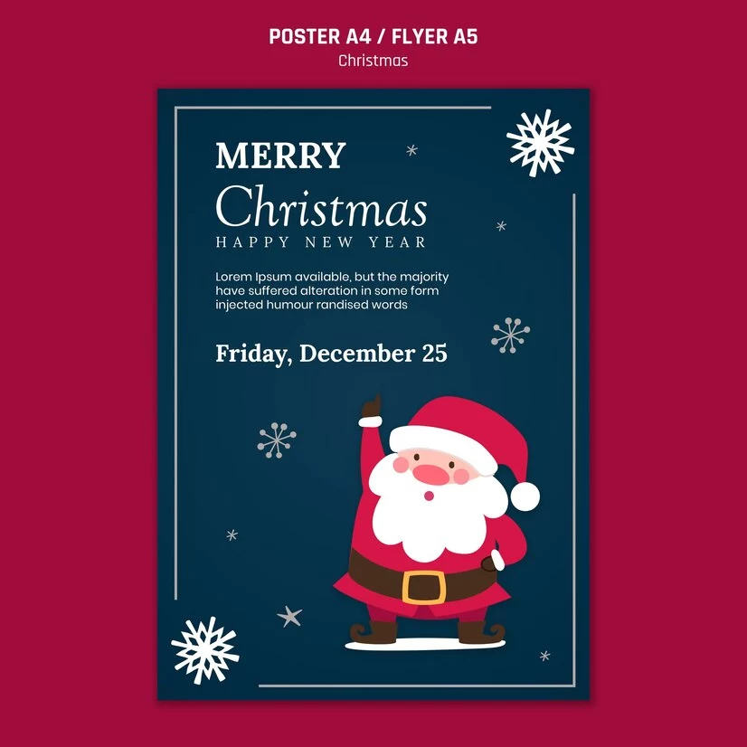 Santa's Coming Flyer