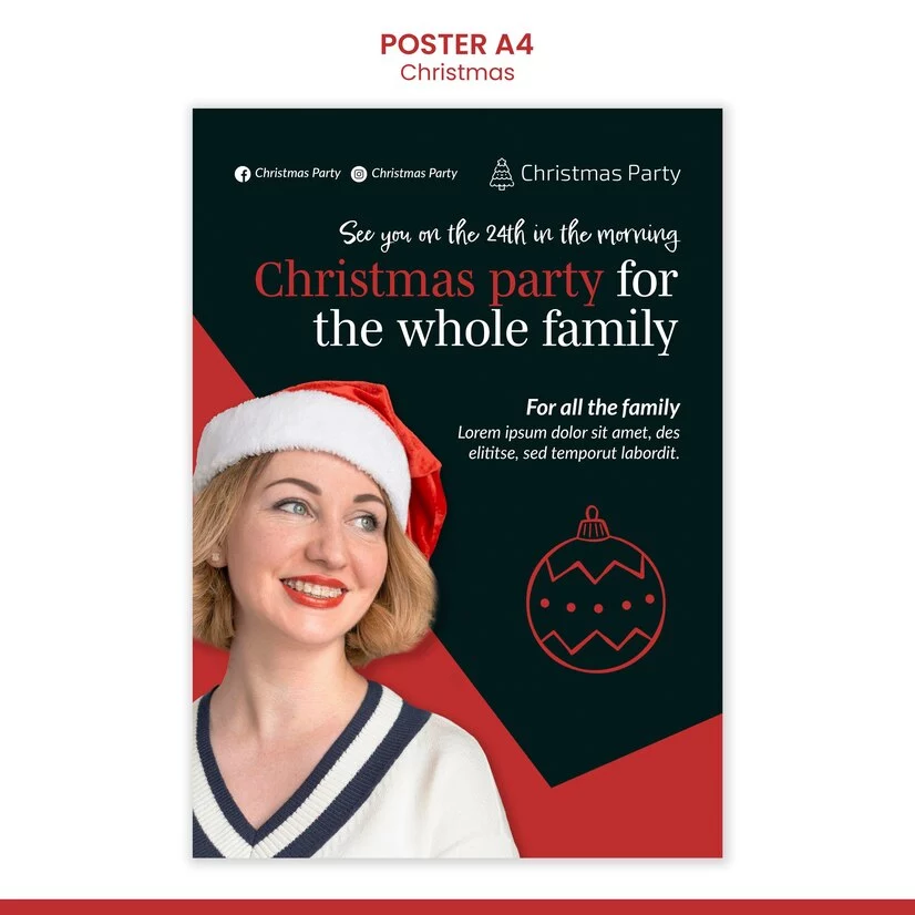Sexy Christmas Flyer Template Free Download